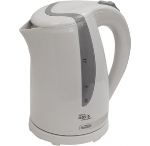 Чайник электрический Oasis K-2PW 1.7л. 2200Вт белый корпус: пластик