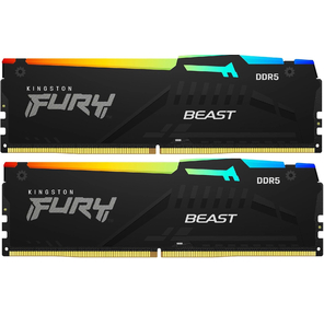Комплект модулей памяти Kingston FURY Beast KF556C40BBAK2-16 DDR5 16GB  (Kit 2x8GB) 5600MHz