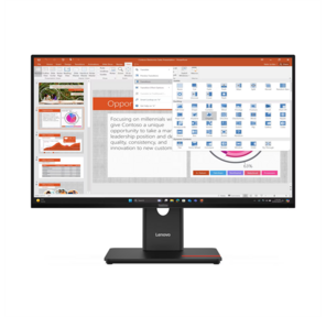 Монитор Lenovo ThinkVision T27-40 27" 16:9 FHD  (1920x1080) IPS,  120Hz,  300N,  1xHDMI 1.4,  1xDP 1.2,  1xVGA,  3xUSB-A  (USB 5Gbps),  1xUSB-C  (USB 5Gbps,  PD 15W),  1xUSB-B  (USB 5Gbps),  LTPS,  1Y