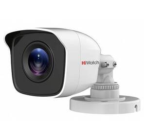 HiWatch DS-T200 (B) (2.8mm) Уличная цилиндрическая аналоговая камера,  1920х1080,  2 Мп,  CMOS,  до 20 м,  IP66