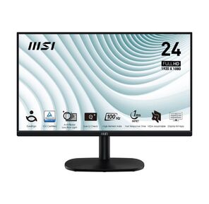 Монитор 23.8" MSI PRO MP245V Black  (VA,  1920x1080,  D-Sub+HDMI,  4 ms,  178° / 178°,  300 cd / m,  4000:1  (100M:1),  100Hz)