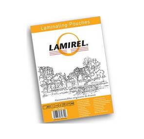 Пленка для ламинирования  Lamirel,   А5,  100мкм,  100 шт.