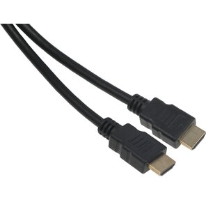 Кабель аудио-видео LAZSO WH-111 HDMI  (m) / HDMI  (m) 1м. Позолоченные контакты черный  (WH-111 (1M))