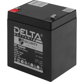 Delta DT 12045  (4.5 А\ч,  12В) свинцово- кислотный аккумулятор