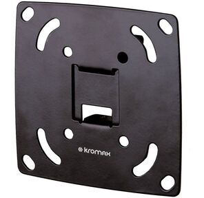 Kromax OPTIMA-100 black Кронштейн для LED / LCD телевизоров 10"-28",  max 25 кг,  настенный,  0 ст свободы,  23.5 мм,  max VESA 100 x 100 мм