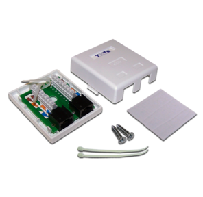 Розетка Lanmaster TWT-SM2-4545 / 6-WH настенная 67.5x62.2x26.5мм крышка RJ45 ABS белый  (упак.:1шт)