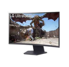 МОНИТОР 27" LG 27GS60QC-B Black  (VA,  изогнутый,  2560x1440,  180Hz,  1 ms,  178° / 178°,  300 cd / m,  3000:1,  +2хHDMI 2.0,  +DisplayPort 1.4)