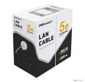 Proconnect  (01-0052) Кабель UTP CAT5e  4 пары  (305м) 0.48 мм