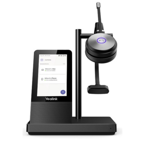 YEALINK WH66 Mono Teams Моно,  Беспроводная,  HD звук,  160м DECT,  Шумоподав,  Дисплей 4'',  USB-хаб,  Bluetooth,  шт