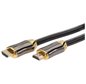 Кабель HDMI 19M / M, ver. 2.1,  8K@60 Hz 3m метал разъемы,  нейлоновая оплетка Telecom <TCG300-3M>