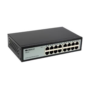ORIGO OS1216 / A1A 16-портовый неуправляемый коммутатор 100 Мбит / с