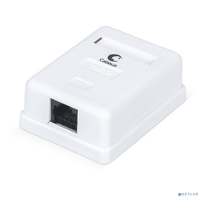 Cabeus WS-8P8C-Cat.5e-1 Розетка компьютерная RJ-45,  категория 5e,  одинарная,  внешняя,  Dual IDC