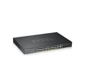 ZYXEL GS1920-24HPv2 Hybrid Smart switch PoE+ Zyxel Nebula Flex,  24xGE PoE+,  4xCombo  (SFP / RJ-45),  budget PoE 375W,  Standalone  /  cloud management