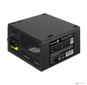 Exegate EX282048RUS Блок питания 700W Exegate 700PPH-LT,  80+,  RTL,  ATX,  black,  APFC,  12cm,  24p,   (4+4)p,  5*SATA,  3*IDE