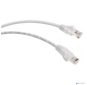 Cabeus PC-UTP-RJ45-Cat.5e-1m-WH-LSZH Патч-корд U / UTP,  категория 5е,  2xRJ45 / 8p8c,  неэкранированный,  белый,  LSZH,  1м