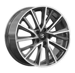 Легковой диск КиК 7, 5 / 18 5*108 Diamond gloss graphite