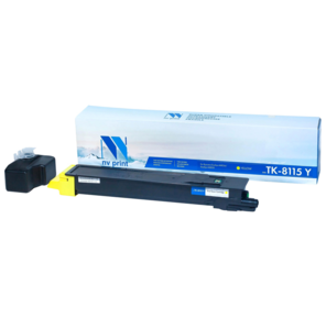 NV Print TK-8115Y Тонер-картридж для Kyocera EcoSys-M8124 / EcoSys-M8130,   (6000k),  Yellow