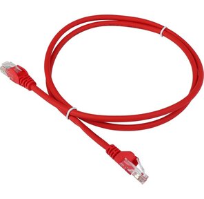 Патч-корд LANMASTER LSZH UTP кат.5e,  7.0 м,  красный