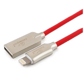 Cablexpert Кабель для Apple CC-P-APUSB02R-1M MFI,  AM / Lightning,  серия Platinum,  длина 1м,  красный,  блистер