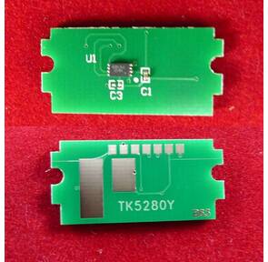 Чип для Kyocera Ecosys P6235cdn / M6235cidn / M6635cidn  (TK-5280Y) Yellow 11K ELP Imaging®