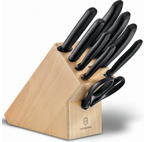 Набор ножей кухон. Victorinox Swiss Classic  (6.7193.9) компл.:8шт scissors дерево / черный