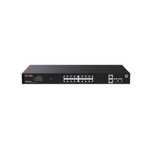 IP-COM G2220P-16-250W Коммутатор управляемый PoE,  18 портов,  18x1 Гбит / с,  SFP 2x1 Гбит / с,  PoE 16x30Вт  (до 230Вт)