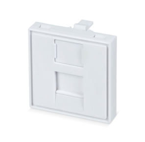 Cabeus FP-45-1M Вставка 45x45  (Mosaic) для 1 модуля формата Keystone Jack