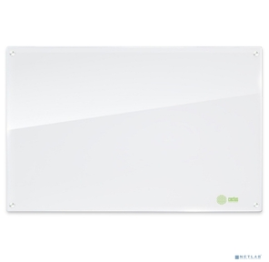 Cactus доска стеклянная  CS-GBD-90X120-UWT-TM Сквозное крепление стеклянная ультра белый 90x120 стекло крепления