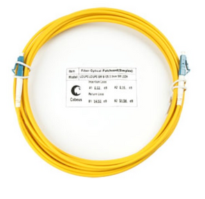 Cabeus FOP (s)-9-LC-LC-10m Шнур оптический simplex LC-LC 9 / 125 sm 10м LSZH