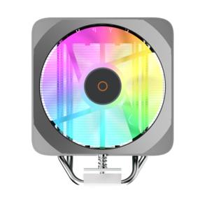 Кулер для процессора Ocypus Delta A40 EX BK ARGB,  120mm ARGB FAN,  4 HEAT PIPES,  4-PIN PWM,  500-1800 RPM,  29DBA,  HYDRO BEARING,  LGA115X / 1200 / 1700 / 18XX,  AM4 / AM5