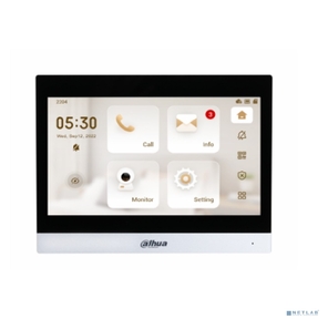 Монитор видеодомофона Dahua DHI-VTH8641KMS-WP