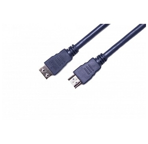 Wize CP-HM-HM-5M Кабель HDMI,  5 м,  v.2.0,  K-Lock,  soft cable,  19M / 19M,  позол.разъемы,  экран,  темно-серый,  пакет