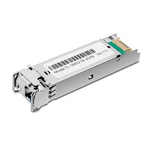 Трансивер /  1000Base-BX WDM Bi-Directional SFP module,  TX: 1310 nm and RX: 1550 nm,  1 LC Simplex port ,  up to 2 km transmission distance in 9 / 125 µm SMF