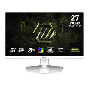 Монитор 27" MSI MAG 274QRFW E20 White  (Rapid IPS,  2560x1440,  HDMI+HDMI+DP,  0.5 ms,  178° / 178°,  300 cd / m,  1000:1,  200Hz)