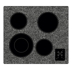 Электрическая варочная поверхность SN 4231 K42 15731000 GEFEST