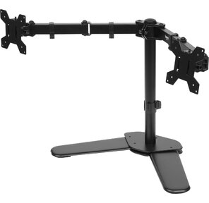 Кронштейн для мониторов ЖК Buro M042 черный 17"-27" макс.8кг настольный поворот и наклон