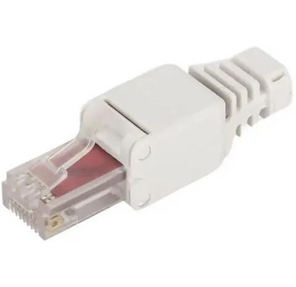 Коннектор Lanmaster LAN-TMP-S6 полевойRJ45 кат.6 STP бел.  (упак.:1шт)