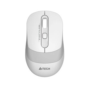 Мышь A4 FStyler FG10 белый / серый оптическая  (2000dpi) беспроводная USB