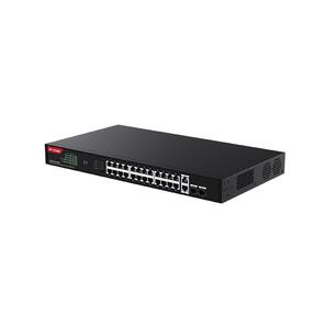Сетевой коммутатор TENDA G1128P-24-410W Настольное исполнение Стойка G1128P-24-410W