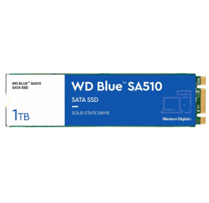 WD SSD Blue SA510,  1.0TB,  M.2 (22x80mm),  SATA3,  R / W 560 / 530MB / s,  IOPs 95 000 / 84 000,  TBW 400,  DWPD 0.2  (12 мес.)