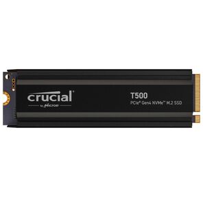 Твердотельный накопитель SSD Crucial T500 1TB PCIe Gen4 NVMe M.2 SSD with heatsink CT1000T500SSD5
