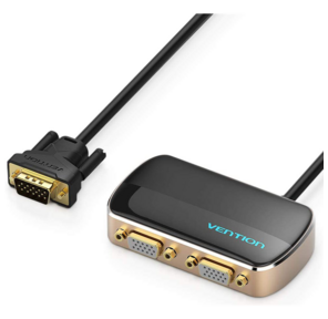 Разветвитель-сплиттер Vention VGA 15M / 2x15F на 2 монитора