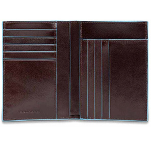 Кошелек мужской Piquadro Blue Square PU1393B2 / MO красное дерево натур.кожа