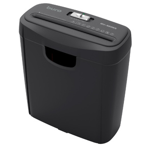 Шредер Buro Home BU-S606S черный  (секр.Р-2) ленты 6лист. 10лтр. пл.карты