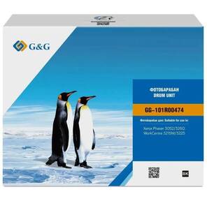Тонер-картридж G&G,  аналог Xerox 101R00474 10k с чипом