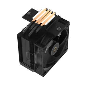 Кулер для процессора Ocypus Gamma A40 BK,  100mm FAN,  Top Panel,  4 HEAT PIPES,  4-PIN PWM,  600-2400 RPM,  29DBA,  HYDRO BEARING,  LGA115X / 1200 / 1700 / 18XX,  AM4 / AM5