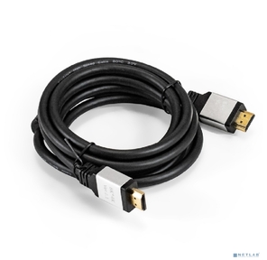 Exegate EX294702RUS Кабель HDMI ExeGate EX-CC-HDMI8K-2.0  (19M / 19M,  v2.1,  2м,  8K UHD,  Ethernet,  позолоченные контакты)
