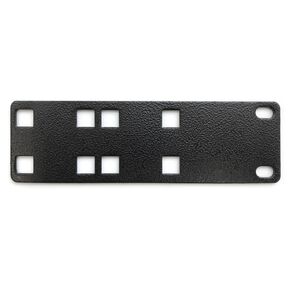 Hyperline PMV1-RAL9005 Кронштейн для крепления 19 дюймового и вертикального оборудования сбоку стоек  (2 шт. в комплекте)