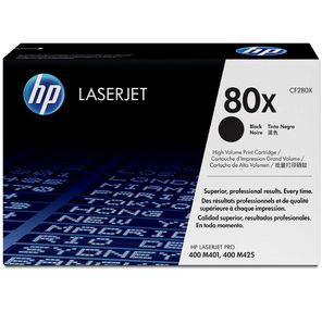HP картридж 80X для  LJ Pro 400 M401 / Pro 400 MFP M425,  черный  (6900 стр)