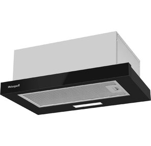 Вытяжка встраиваемая Weissgauff TEL 500 Glass черный управление: сенсорное  (1 мотор)